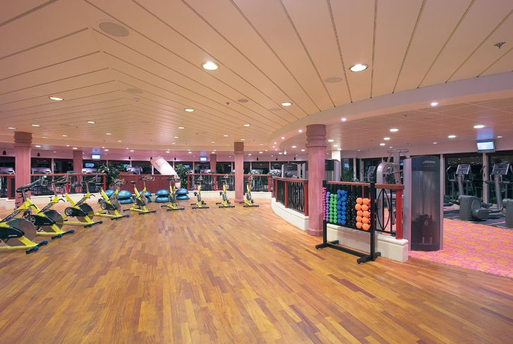 Fitness Center Workout Area